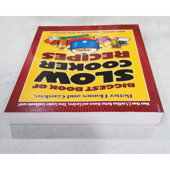 Better Homes & Gardens Biggest Book of Slow Cooker Recipes Cookbook 2002 - Picture 7 of 10